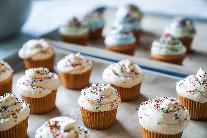 If You Care Unbleached Cupcake Liner Baking Cups - 24 Pack of 90-Count Boxes – Mini Size - Made of Silicone Coated, Greaseproof Parchment Paper, Compostable Muffin Holders