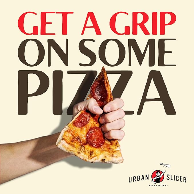 Urban Slicer Pizza Worx, Outdoor Grilling Pizza Dough Mix, Make-At-Home Dough Kit, Crispy Thin Crust, 13.4 oz Bag, Makes 2 Crusts