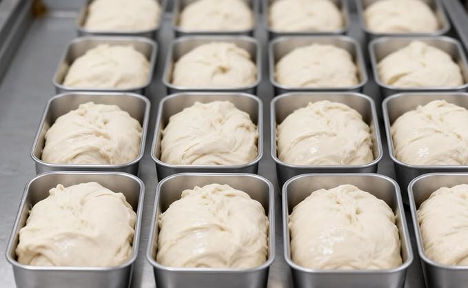 Leonyo Stainless Steel Mini Loaf Pans for Baking, 6 Pack 6.3x3.5IN Small Bread Pans for Meatloaf, Metal Mini Loaf Tins for Banana Bread Baking Homemade Brownies Smaller Loaves, Dishwasher Safe