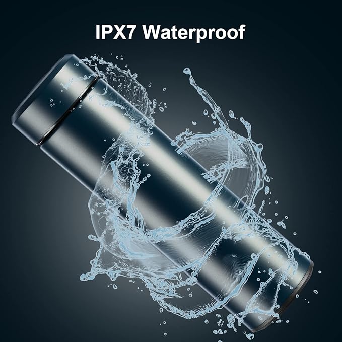 PARACITY Insulated Water Bottle,17 oz Stainless Steel Thermo, Double Wall Vacuum Water Bottle, Metal Water Bottle Keeps Hot for 12 Hrs, Cold for 24 Hrs, for Coffee, Drinks