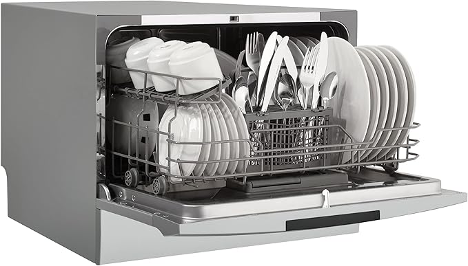 Danby DDW631SDB Countertop Dishwasher, Stainless Steel