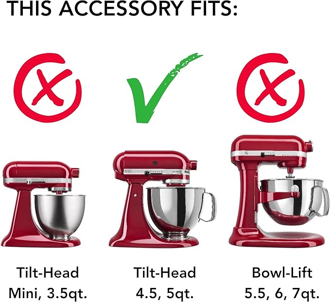 KitchenAid 5-Quart Layered Hearts Ceramic Bowl for KitchenAid Tilt-Head Stand Mixer