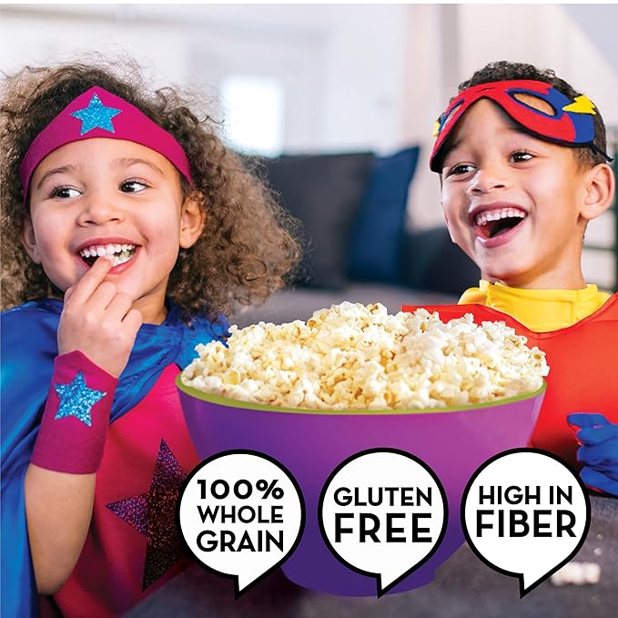 Jolly Time Healthy Pop Buttery Microwave Popcorn, Low Fat Gluten Free Non-GMO, 3oz Sharing Bag, 3 Bags Per Carton (Healthy Pop - Butter & Sea Salt, 3 Ounce (Pack of 36))