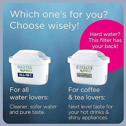 BRITA Marella Water Filter Jug Graphite (2.4L) incl. 1x MAXTRA PRO Pure Performance Cartridge - Fridge-Fitting jug with Digital LTI and Flip-Lid - Now in Sustainable Smart Box Packaging