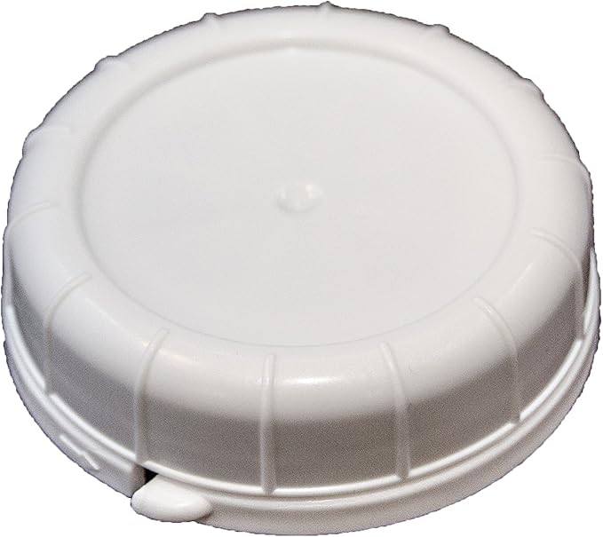 The Dairy Shoppe Glass Milk Bottle, Heavy Glass with Extra Lid, Creamery Style (2, Round Quart)