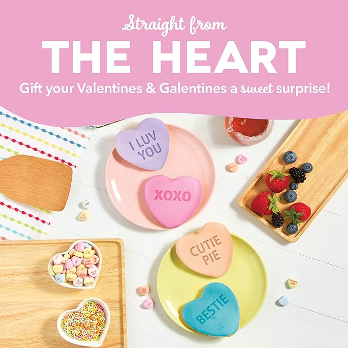 Dash & Sweethearts® Mini Waffle Maker- Mini Machine for Creative Homemade Treats - Nonstick Iron with Unique Print Design - Stylish Waffle Machine - Cutie Pie Yellow