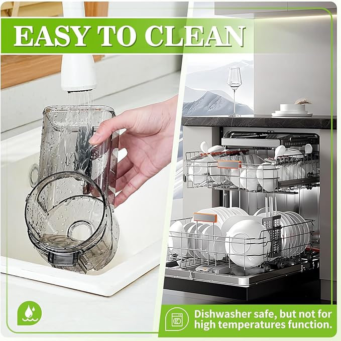 Electric Cheese Grater Salad Maker with 6 Repalce Stainless Steel Blades, Rotary Slicer One-Touch Kitchen Slicer Cheese Shredder for Vegetables, Fruits, Cheeses, Nuts Home Kitchen Use(White)