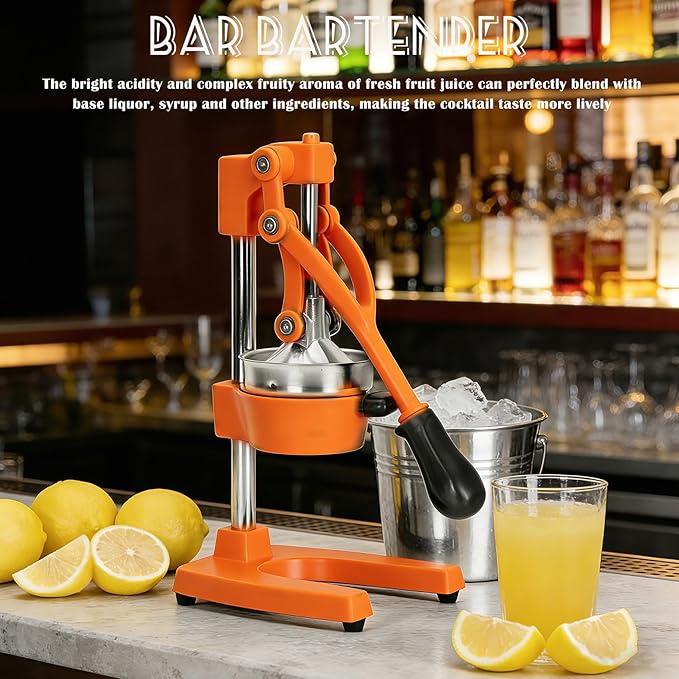 Cast Iron Juicer (Orange)