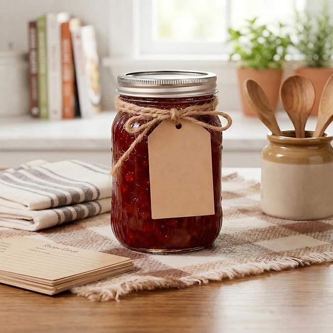 WELLIFE Sunflower Mason Jars 32oz-6Pcs