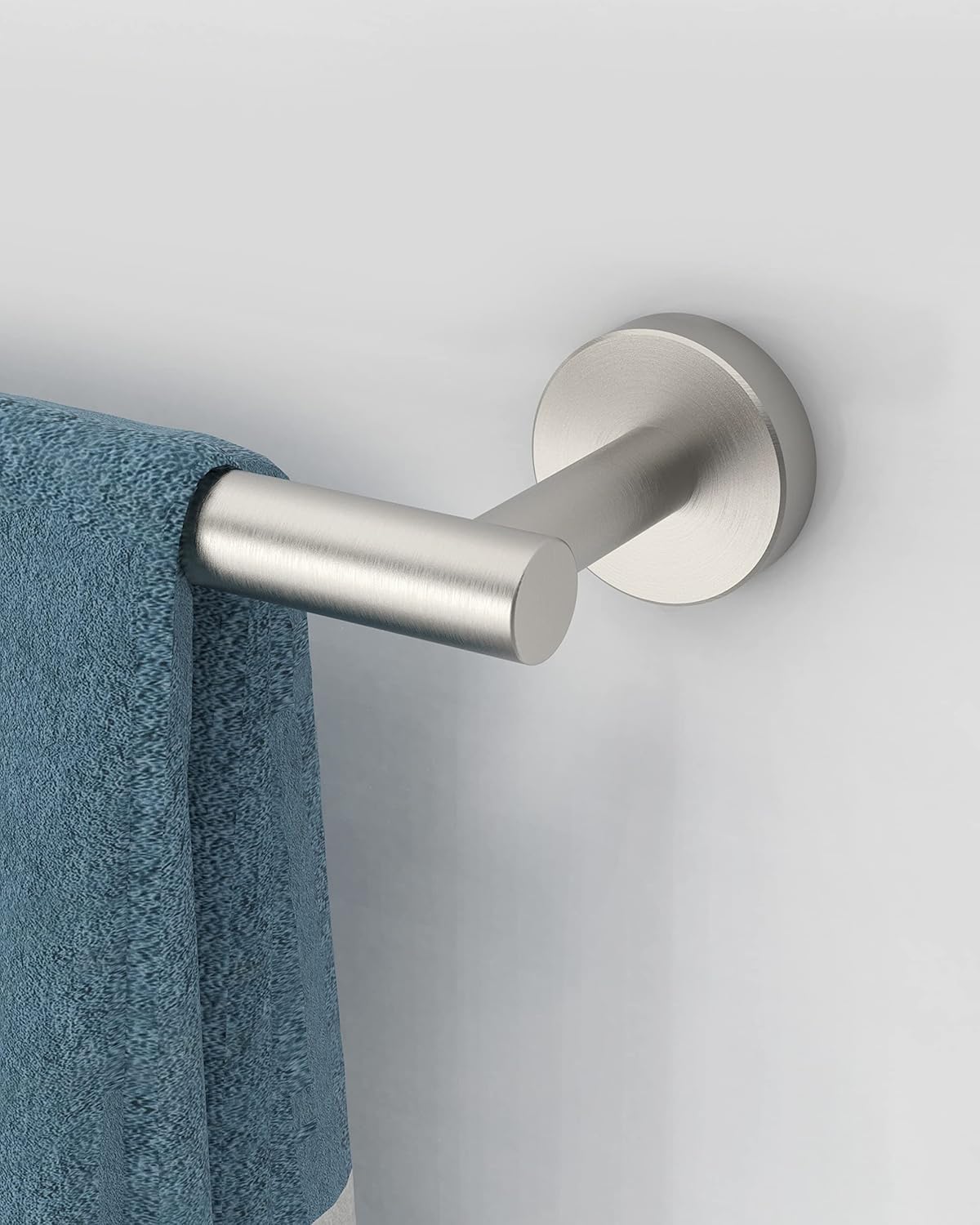24 Inch Brushed Towel Bar Towel Rack for Bathroom Kitchen Hand Towel Holder Dish Cloths Hanger SUS304 Stainless Steel RUSTPROOF Wall Mount (Brushed Grey)