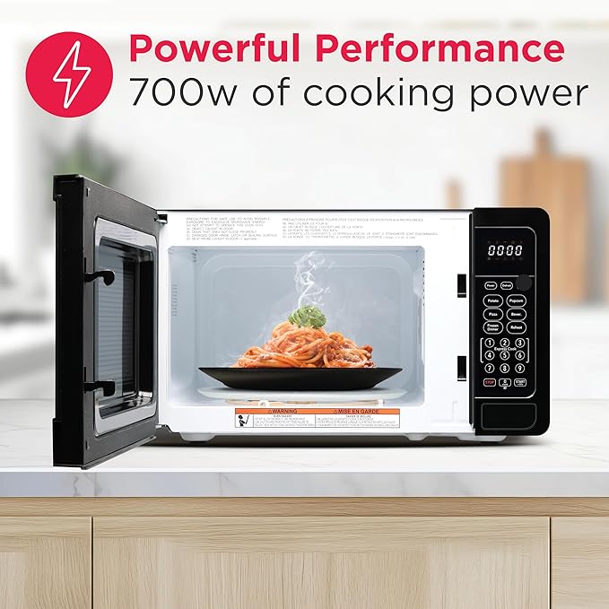 FRIGIDAIRE EMW733BLACKAMZ 0.7 Cu. Ft. Microwave, Black