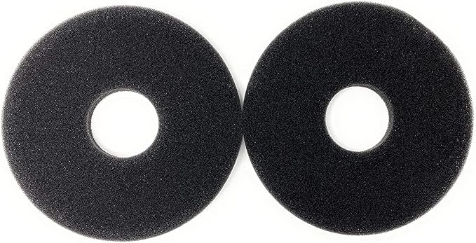 2Pcs Bar Salt Rimmer Sponges TonJin Black Replacement Sponge for Glass Rimmer, Margarita Salter, Lime Juice