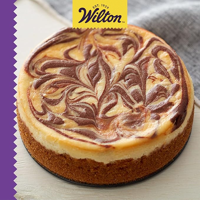 Wilton Platinum Non-Stick Spring Form Pan - Baking Pan for Cheesecakes, Deep Dish Pizzas & Bread Puddings - Scratch Resistant, Even Heat Distribution & Made Without PFAS - 9 x 2.7 Inch