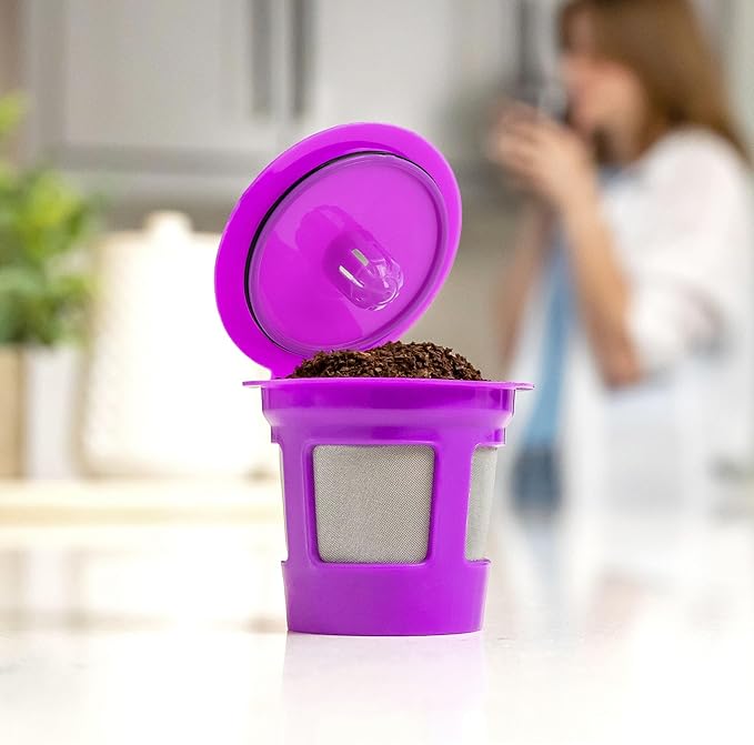 Single Serve Value Pack 1-Stream Reusable Filter Cup/EZ Scoop Perfect Pod Single Serve Pack Reusable Coffee Filter Cup & EZ-Scoop for K-CUP Brewers