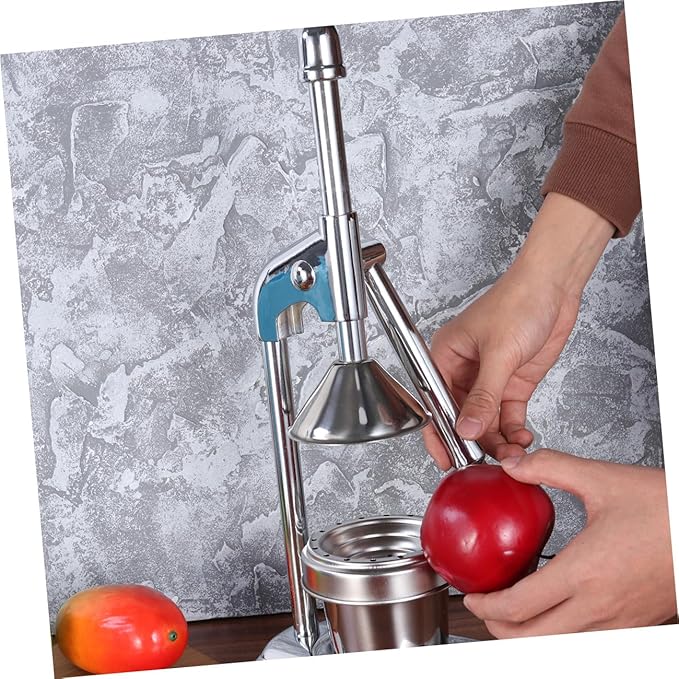 Mikinona Manual Lemon Squeezer Citrus Juicer Hand Press Fruit Machine Stainless Steel Juicer