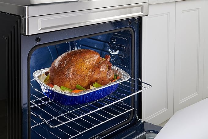 Reynolds Kitchens Turkey Size Roaster Pan, Holds Up to 30lbs, 1 Count (Pack of 2)