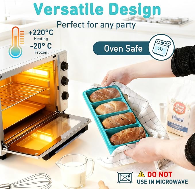 Silicone Freezer Tray With Lid Soup Freezer Container Molds with Steel Reinforced Rim Ice Cube Freezer Molds for Soup, Sauce, Leftovers, Homemade Meal Prep Containers Portion Control Food Storage