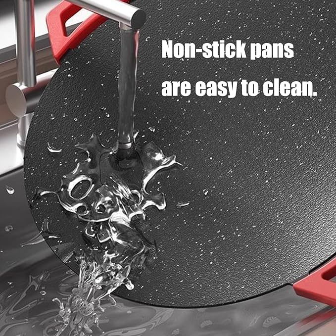 Indoor Smokeless Electric Griddle, Nonstick Round Tabletop Grill with Temperature Control, 1000W Fast Heating, Oil Drain Design for Steaks, Burgers, Pancakes, BBQ (36 cm/14 inch)
