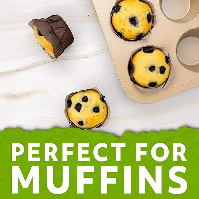 PaperChef - Parchment Lotus Baking Cups - Easy Release, Non-Stick Paper - Decorative Baking Cups, Perfect for Parties, Weddings, and Holidays - 12 count - 2 Pack