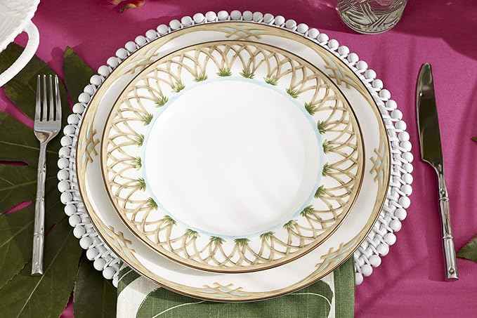 Lenox 6226625 British Colonial Bamboo Accent Plate