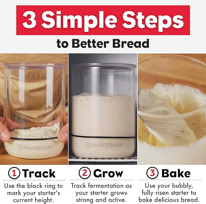 Brod & Taylor Sourdough Home + Sourdough Starter Jar (Bundle)