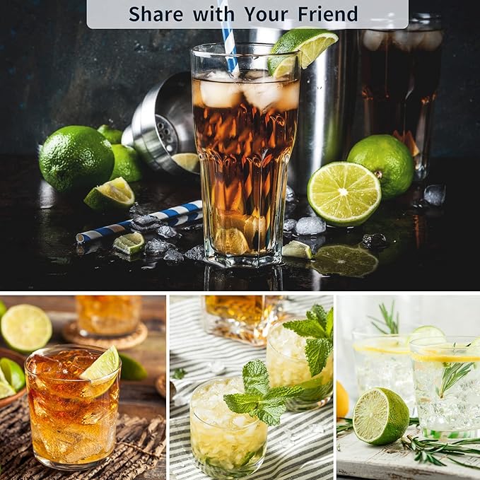 Ice Cube Trays Set of 4 (Green & Gray) - 15 Flexible Silicone Molds with Removable Lids, Easy Release, Stackable, BPA-Free for Whiskey and Baby Food