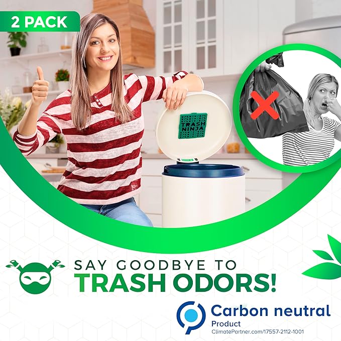 Ellis Harper Refrigerator, Shoe & Trash Can Deodorizer and Odor Eliminator (5 Pack, Unscented)