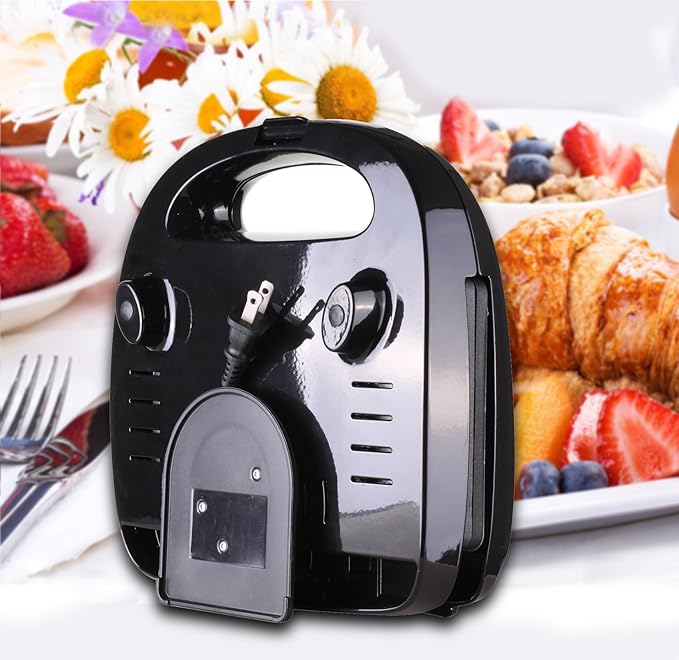 ZZ Breakfast Sandwich Maker with Sets of Detachable Non-stick Plate S6141A-B