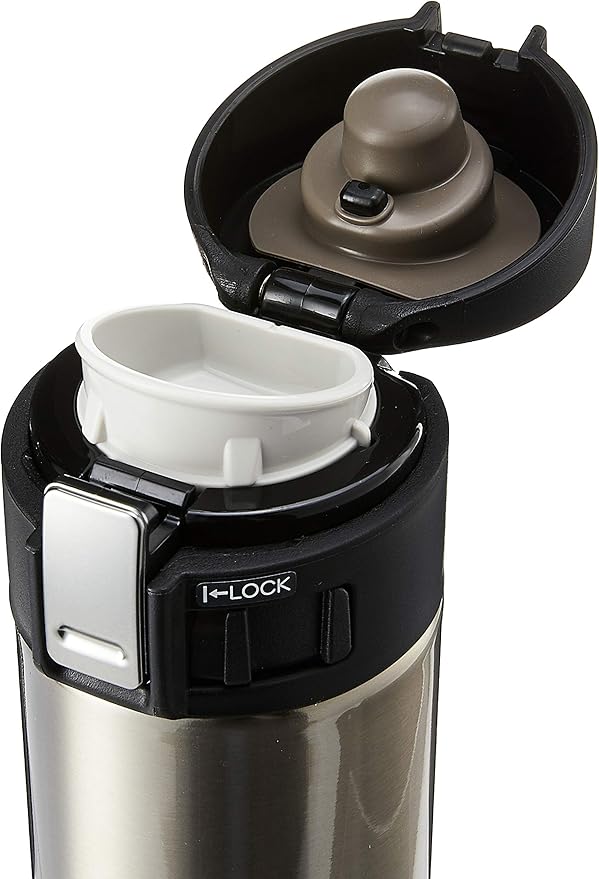 Zojirushi 0.36-Liter Stainless Steel Travel Mug, 12-Ounce, Silver