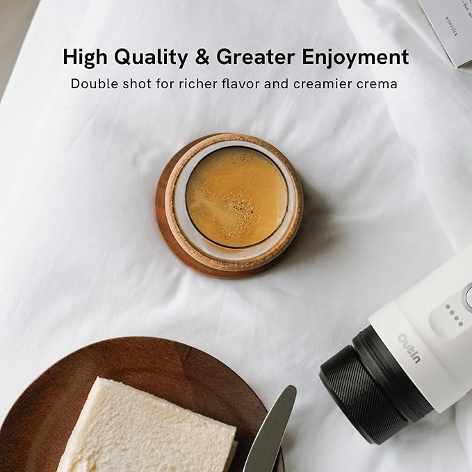 OutIn Nano Espresso Accessories Kit, Basket Plus, double shot