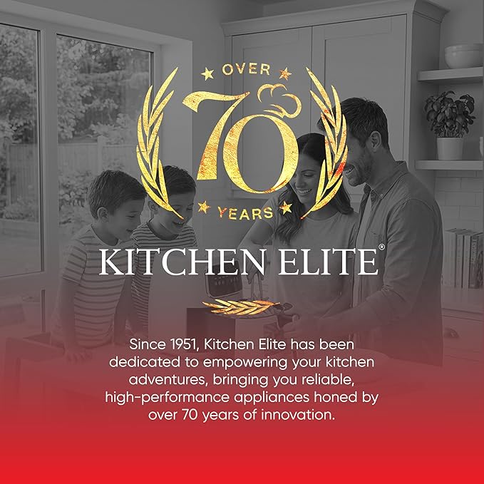 Kitchen Elite 5.5 Qt Compact Digital Air Fryer, 7-in-1 Small Airfryer with LED Screen, Nonstick Dishwasher Safe Basket, Space-Efficient Design, Blue