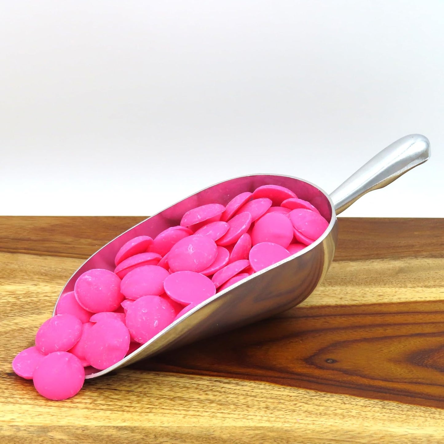 MERCKENS Coating Wafers, Pink Melting Chocolate, 5 Pound Package