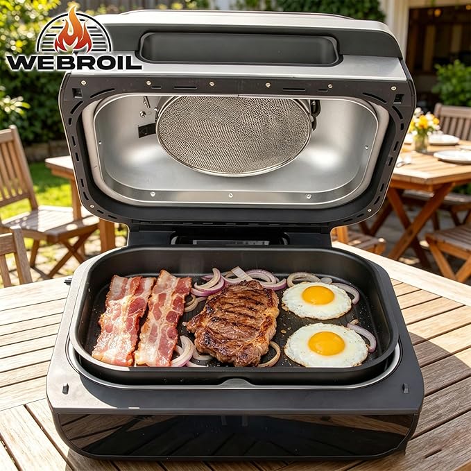 Foodi Smart Grill Pans & Air Fryer Liners for Ninja FG551 Foodi XL 6-in-1 Indoor Grill, Non-Stick Air Frying Griddle Plate with Disposable Perforated Paper for Ninja Air Fryer Accessories