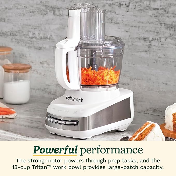 Cuisinart FP-130 13-Cup Multifunctional Food Processor White