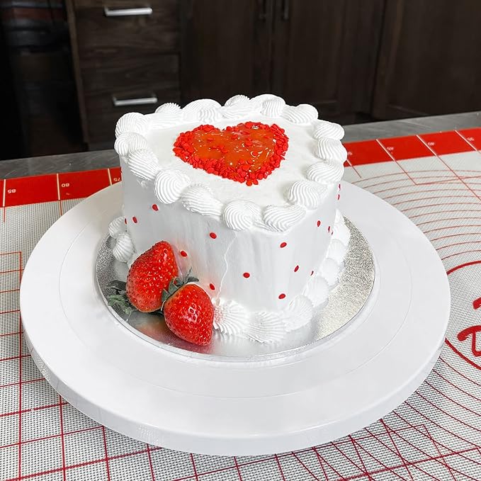 Fat Daddio's PHT-63 Anodized Aluminum Heart Cake Pan, 6 x 3 Inch