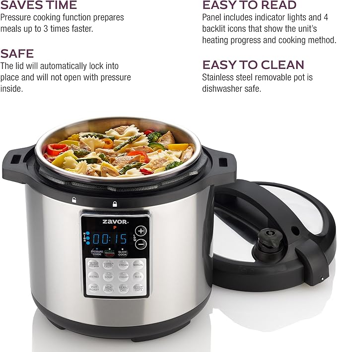 Zavor LUX Edge 2 Multicooker, 6 Quart
