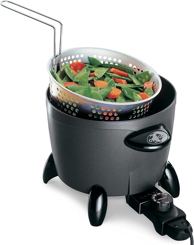 Presto 06003 Options Electric Multi-Cooker, Steamer