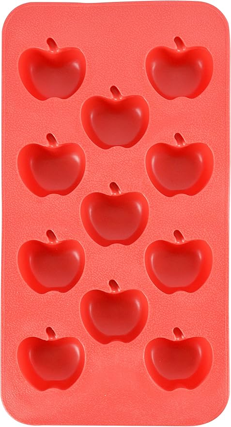 Apple Ice Cube Tray - Fairly Odd Novelties - Fun Fruit Shaped Food Molding Gift