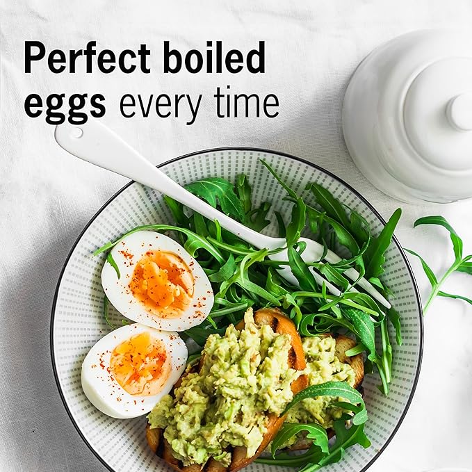 Meerkat BeepEgg – Egg Timer for Boiling Eggs – Musical Egg Cooker for Soft, Medium, Hard Boiled Eggs – Food Safe – Singing Floating Egg Timer – Egg Cooker for 3 Levels of Doneness - Brainstream