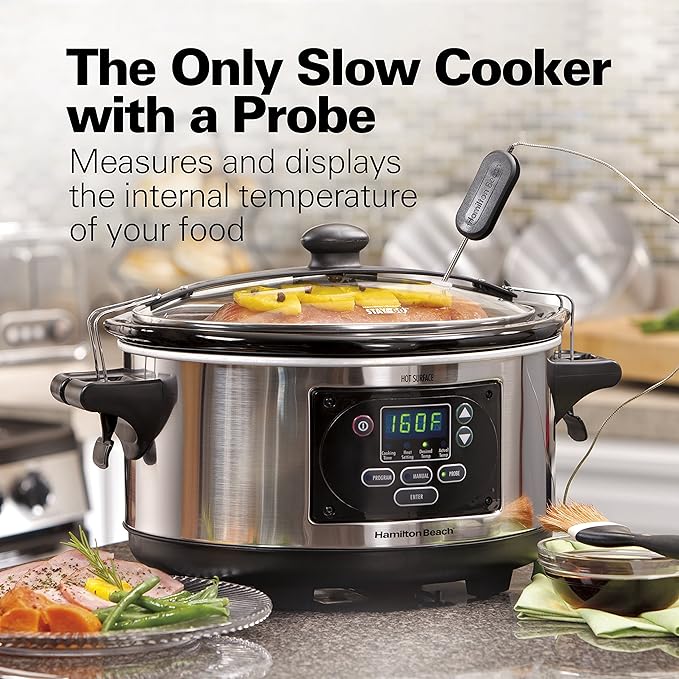 Hamilton Beach Digital Programmable Rice Cooker, Slow Cooker & Food Steamer Bundle (20 Cups Cooked)