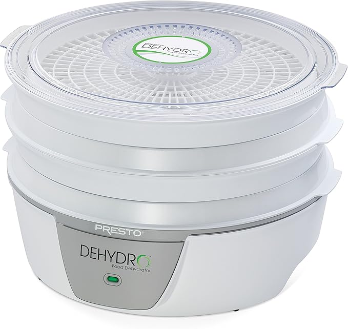 Presto Dehydro Electric Food Dehydrator and Dehydrating Trays Bundle
