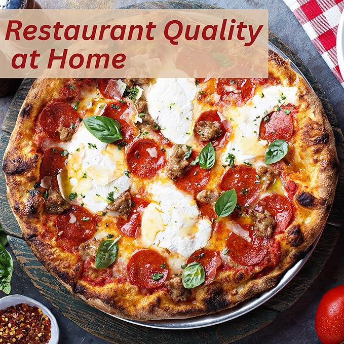 ThermiChef 14x20 Pizza Steel, 3/8" Thick, 30 lbs - Cooking Steel for Oven & Grill - Made in USA