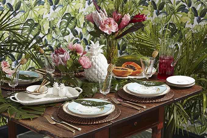 Lenox 6226609 British Colonial Bamboo Dinner Plate